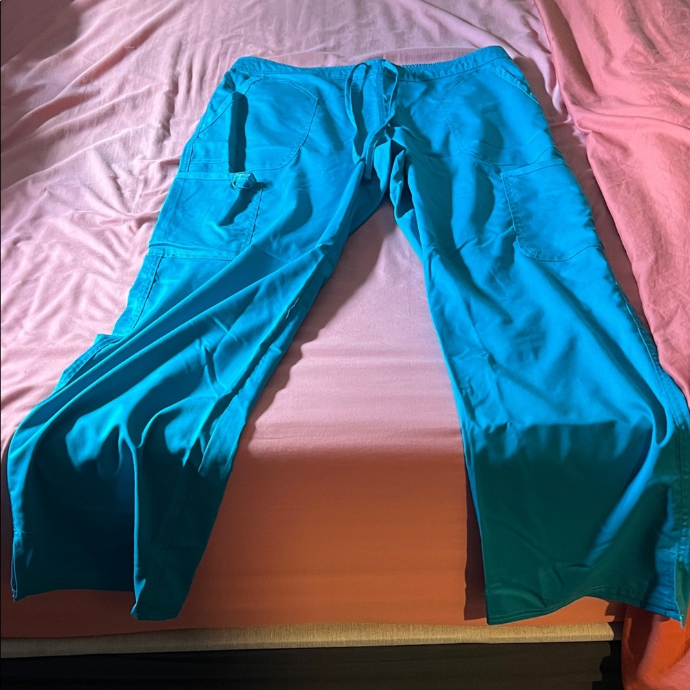 Cherokee Teal Workwear Pants